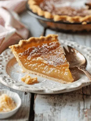 Salted Honey Pie