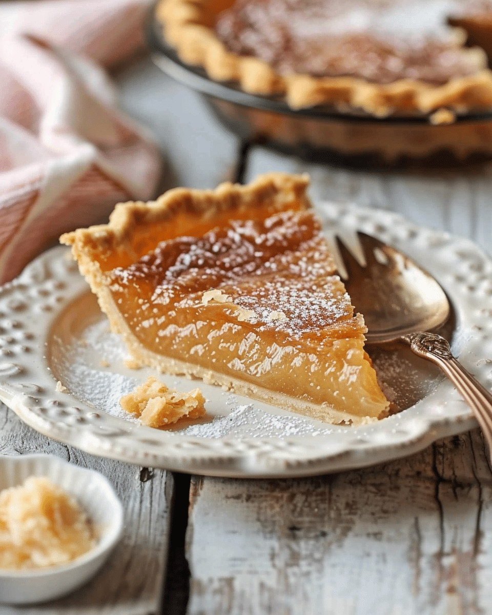 Salted Honey Pie