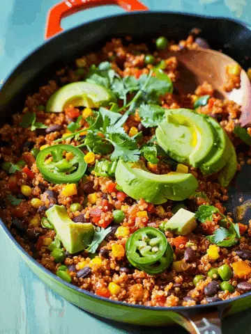 Spanish Quinoa Skillet