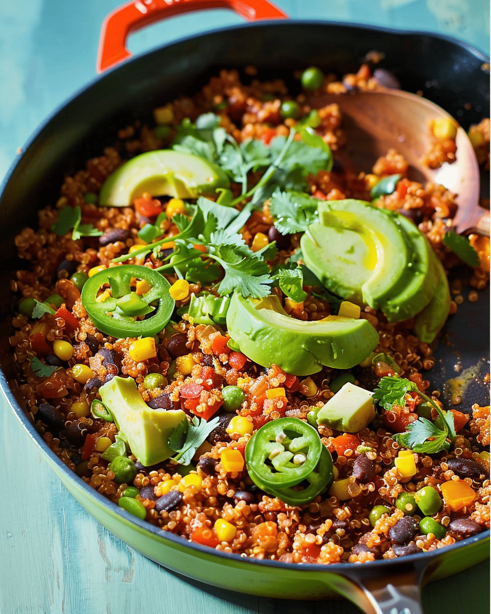 Spanish Quinoa Skillet