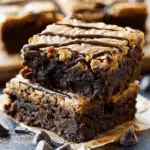 Spicy Jalapeño Peanut Butter Brownies
