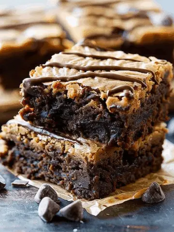 Spicy Jalapeño Peanut Butter Brownies