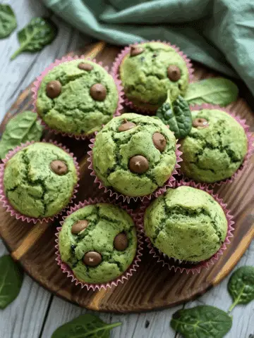Spinach Banana Muffins for Toddlers