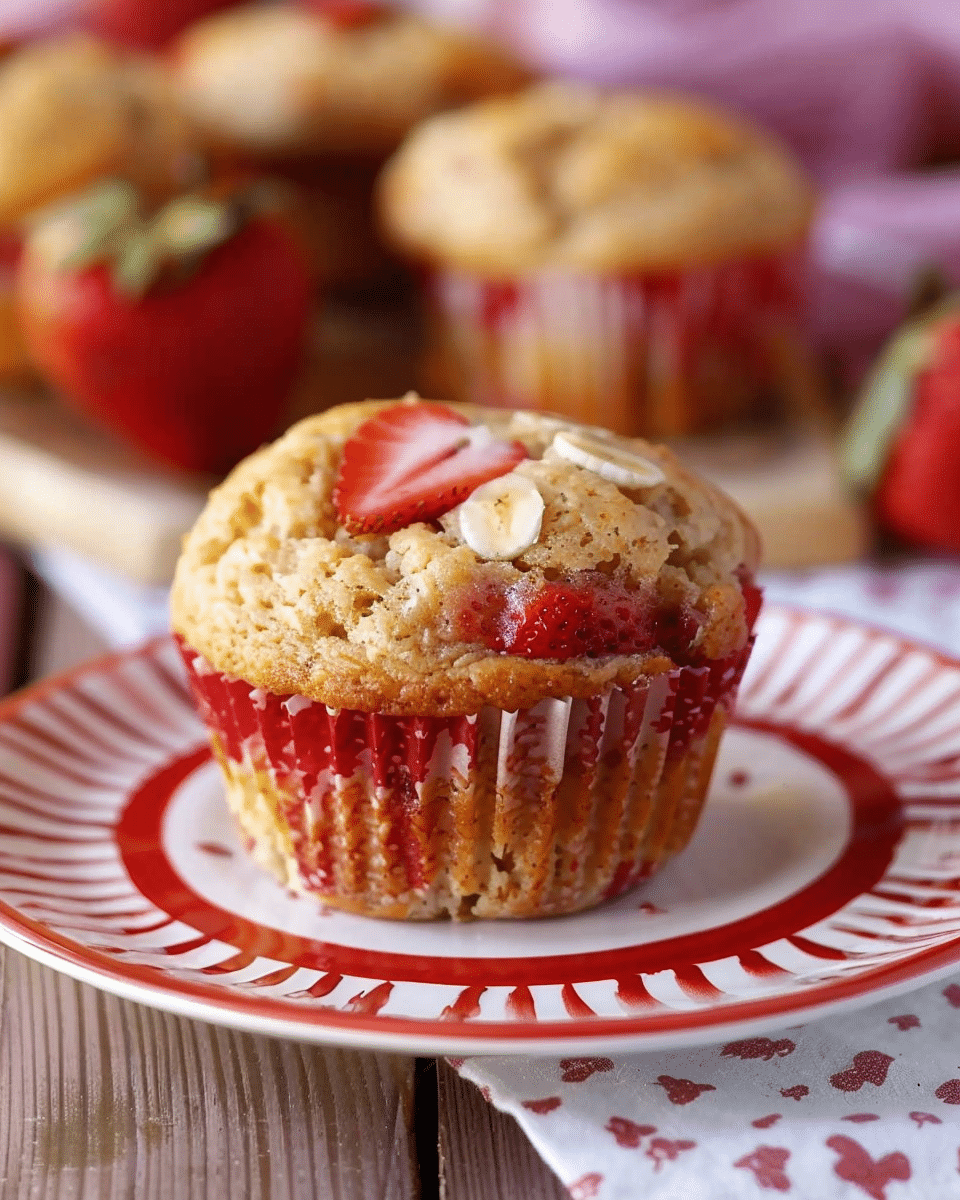 Strawberry Banana Muffins