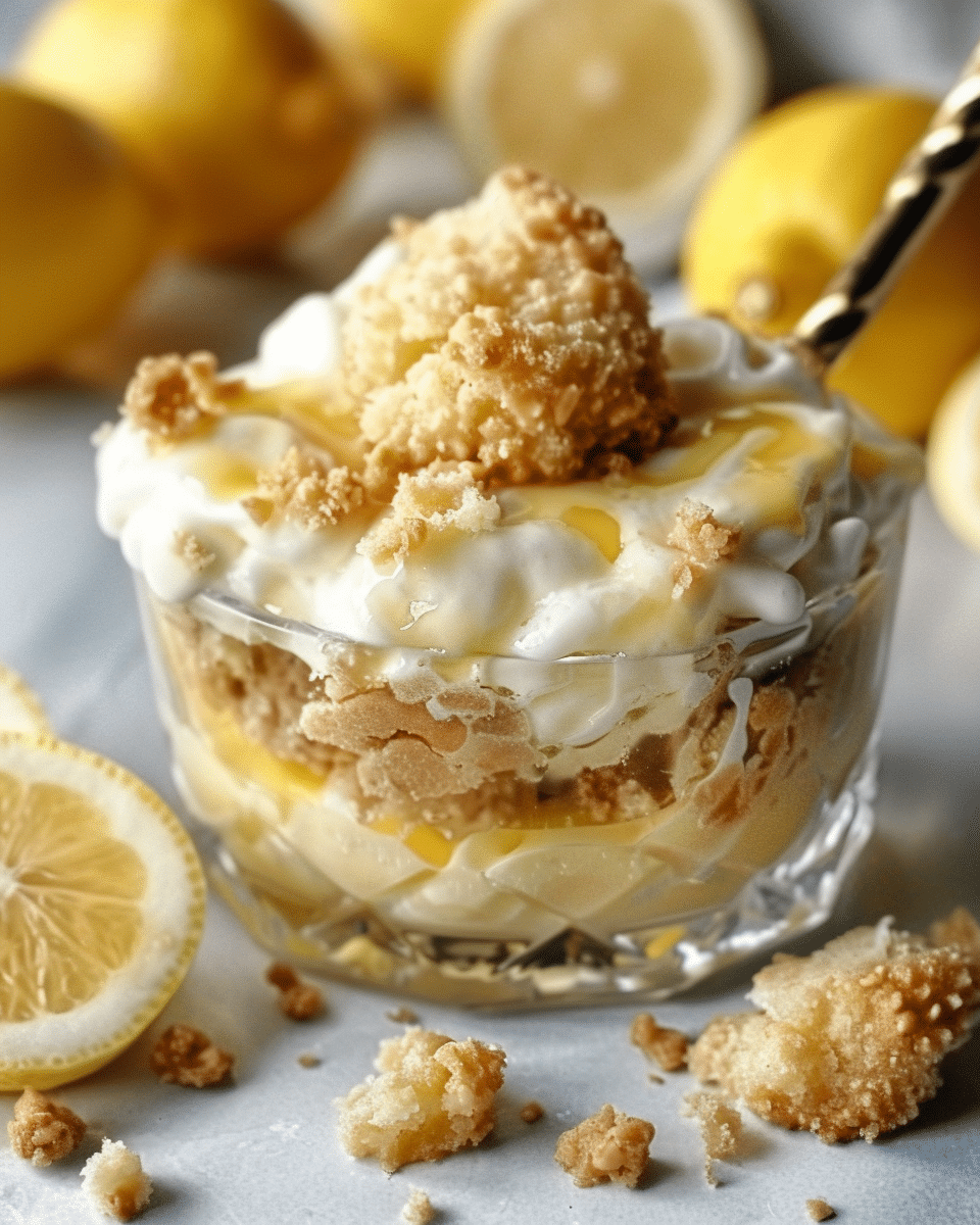 Sugar Cookie Lemonade Crumble