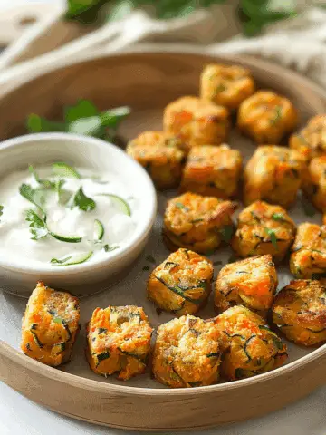 Sweet Potato Zucchini Tots