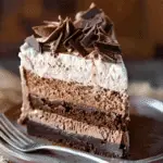 Triple Chocolate Mousse Cake