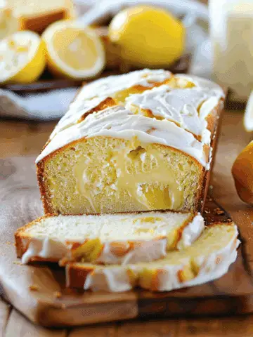 Zesty Lemon Cream Cheese Bread