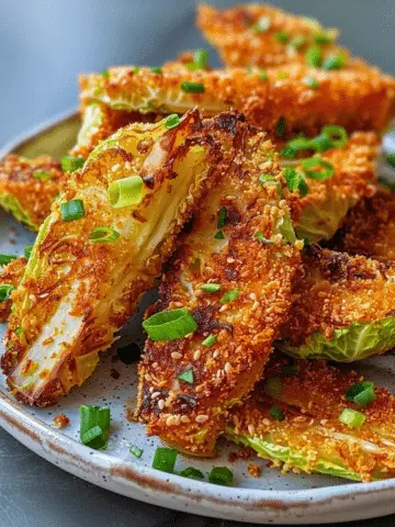 Air‑Fryer Cabbage Wedges Crispy Delights