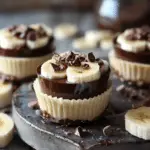 Banana Fudge Cups