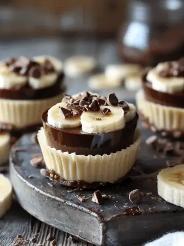 Banana Fudge Cups