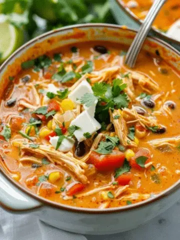Chicken Enchilada Soup