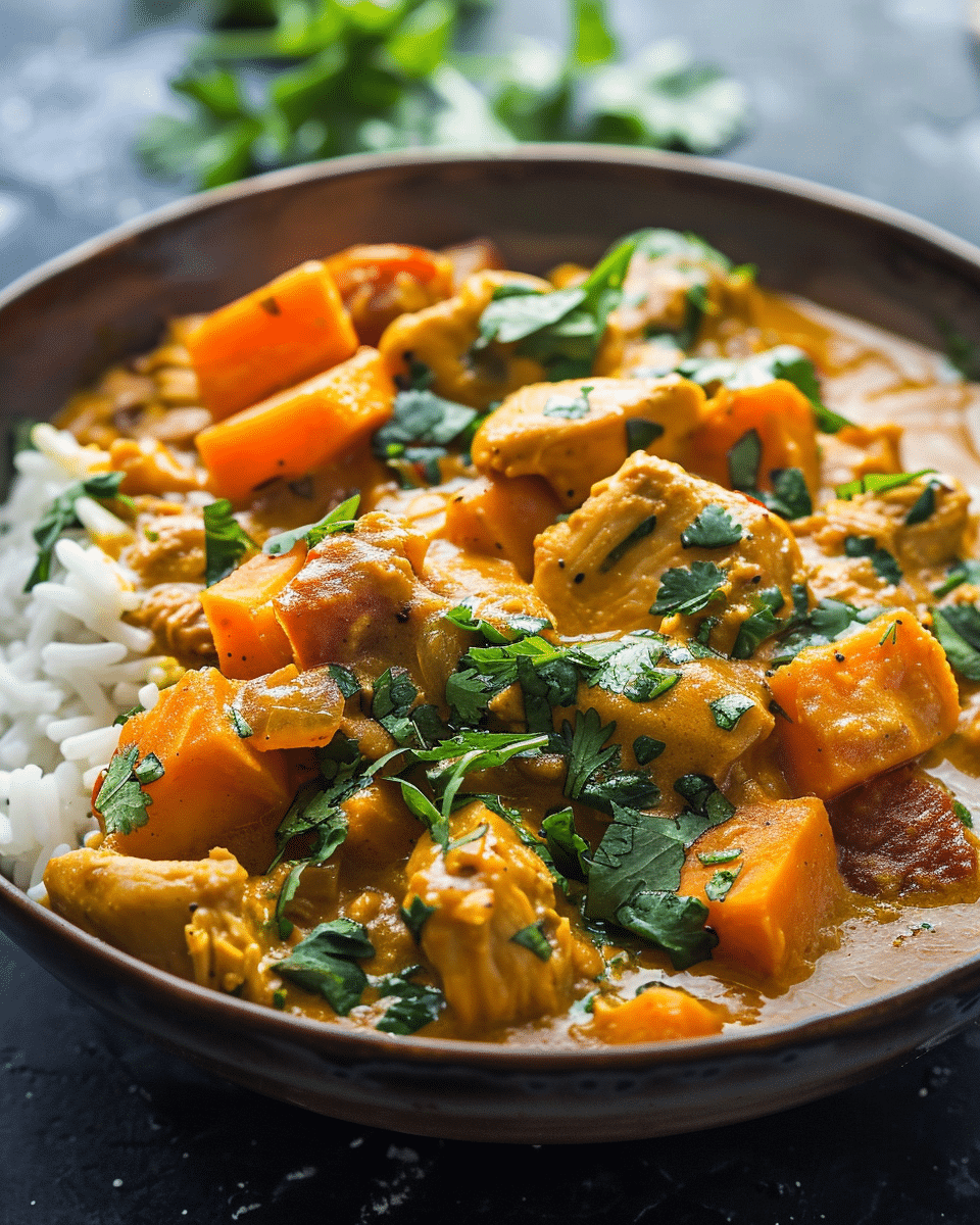Chicken Sweet Potato Curry