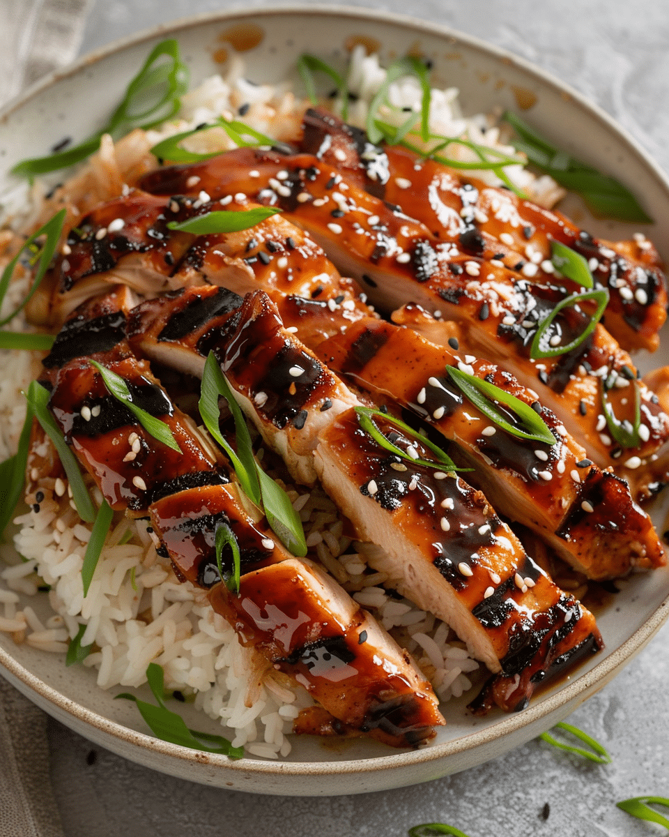 Chicken Teriyaki (Grilled or Baked)