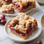 Cranberry Crumb Bars