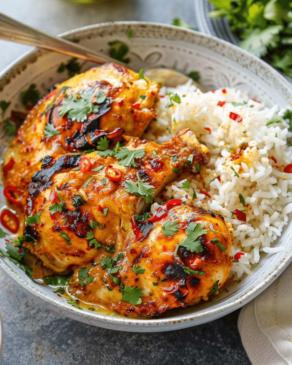 Creamy Spicy Brazilian Coconut Chicken