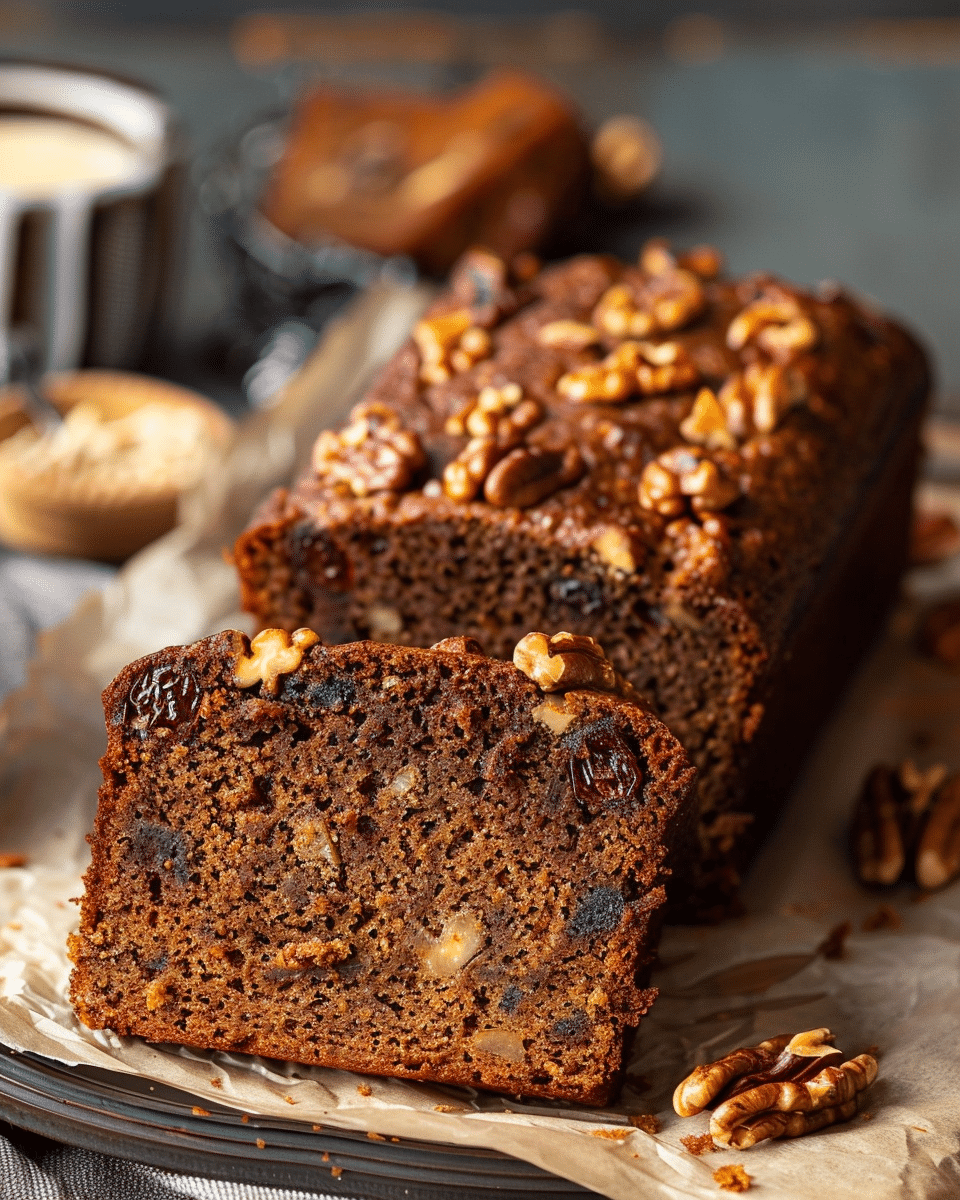 Date & Walnut Cake