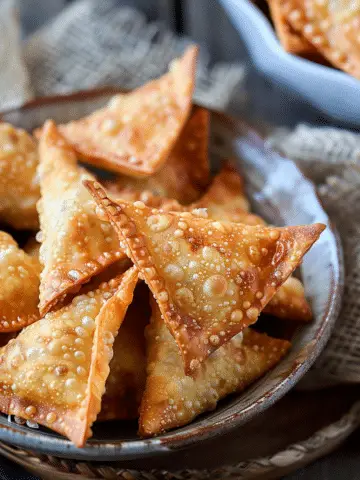 Easy Cream Cheese Wontons