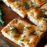Focaccia Bread with Rosemary and Olive Oil
