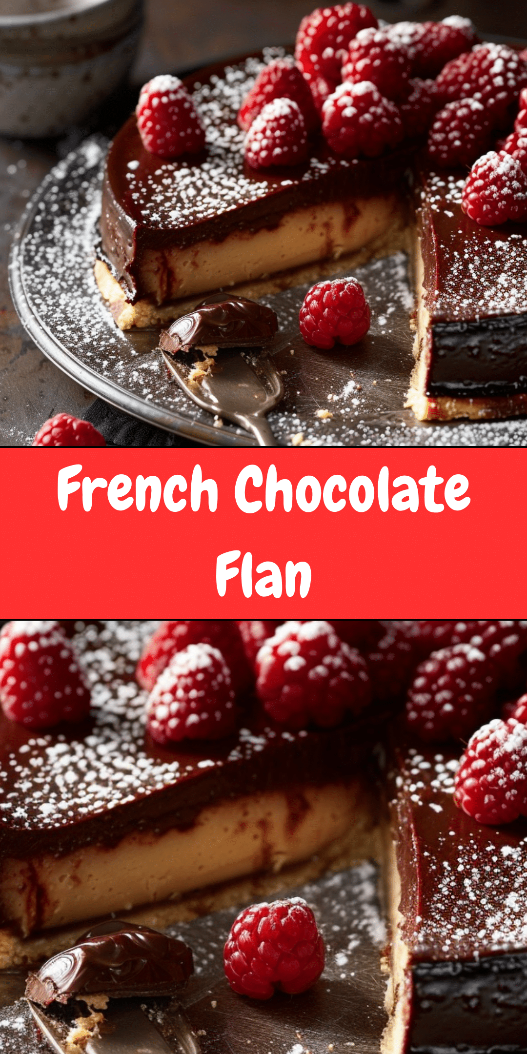 Fragrence Flan French Chocolate Flan | Cheryl's Cooking