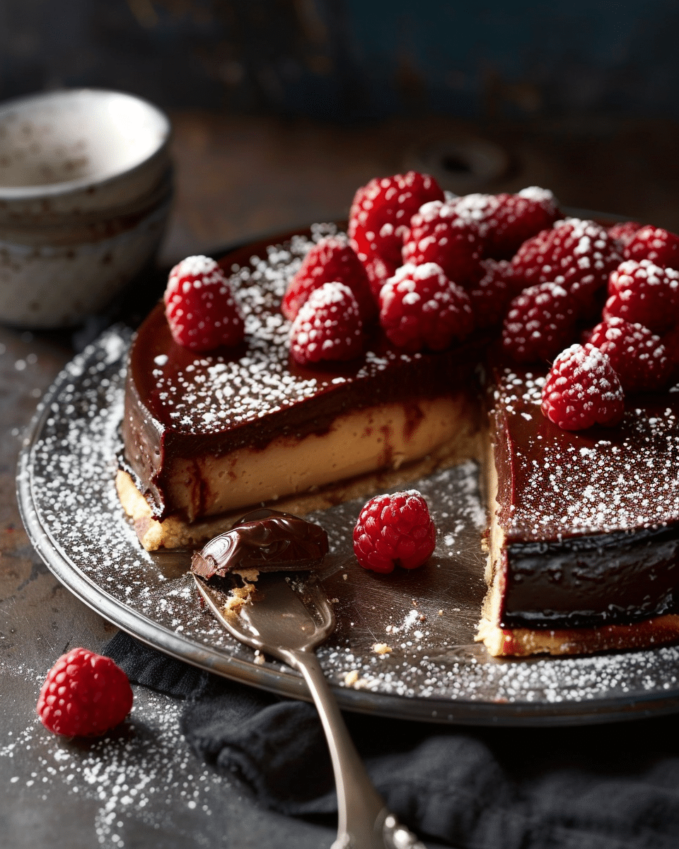 French Chocolate Flan