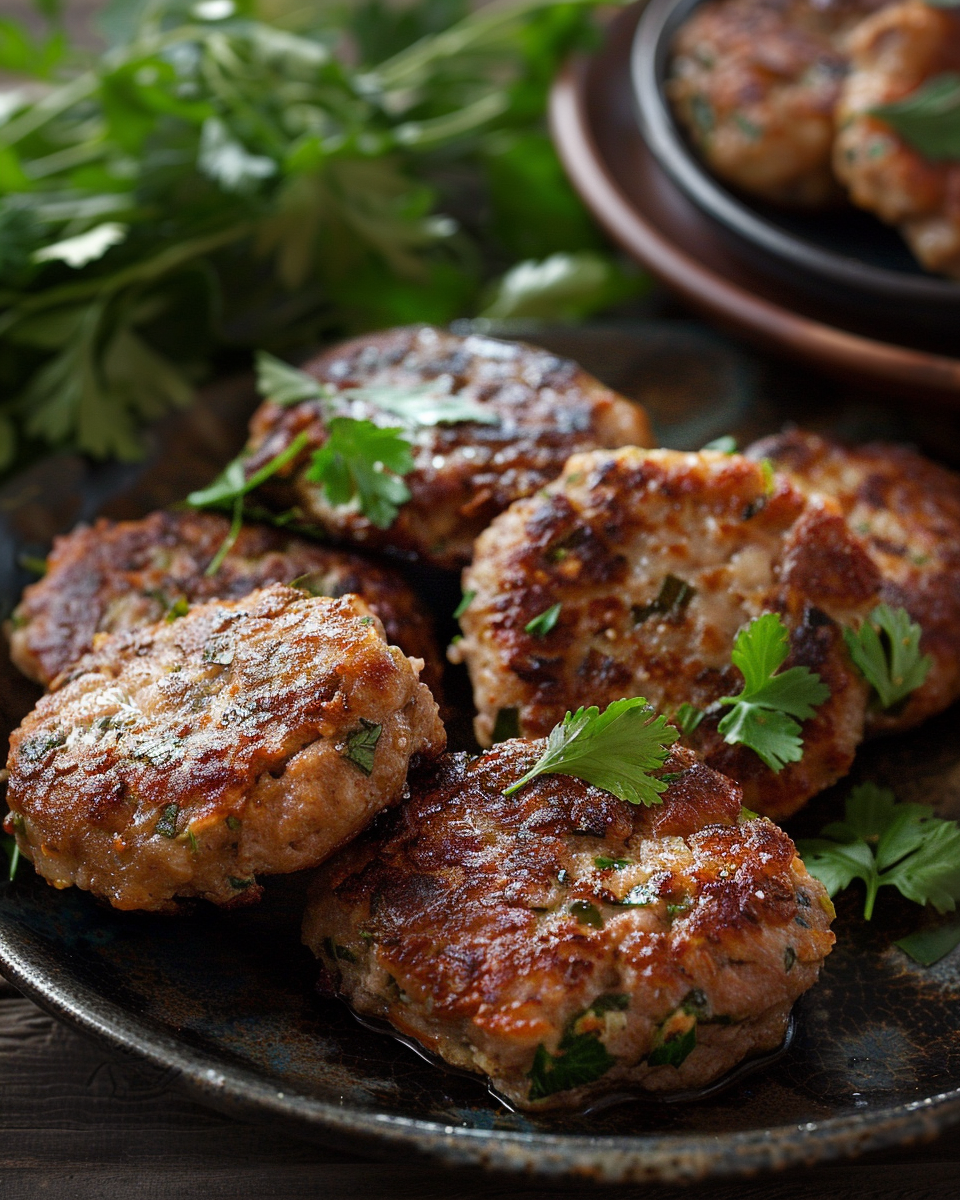 Frikadellen (German Meat Patties) 3 Frikadellen (German Meat Patties)