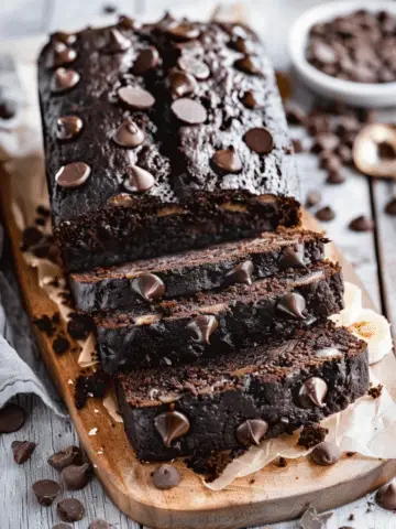 Healthy Chocolate Banana Bread