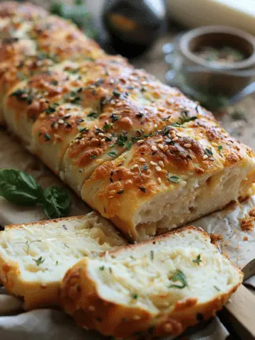 Italian Herbs and Cheese Bread
