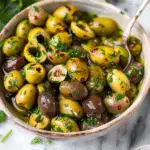 Marinated Olives with Garlic and Herbs