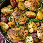 One-Pan Garlic Herb Chicken and Potatoes