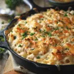 One-Pot Chicken Pot Pie Pasta