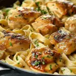 One‑Pan Chicken with Buttered Noodle
