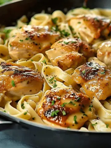One‑Pan Chicken with Buttered Noodle