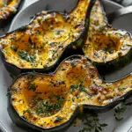 Parmesan Herb Roasted Acorn Squash