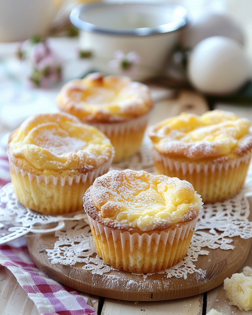 Portuguese Queijadas (Custard Cupcakes) 3 Portuguese Queijadas (Custard Cupcakes)
