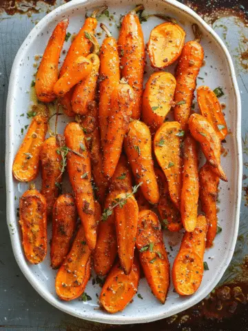 Ranch Roasted Carrots