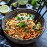 Red Curry Peanut Noodles
