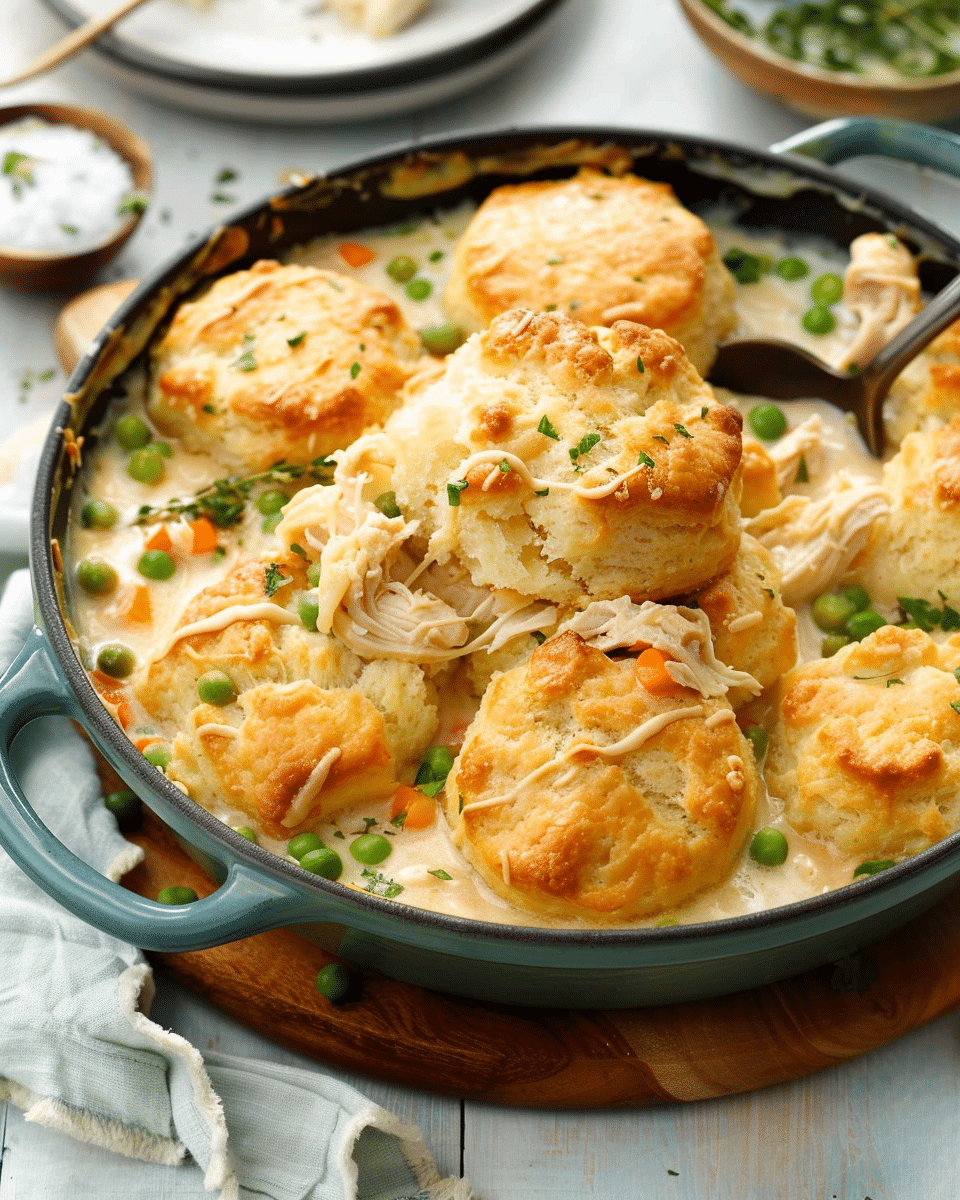 Red Lobster Biscuit Chicken Pot Pie