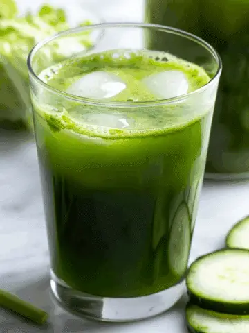 Refreshing Homemade Green Juice