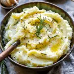 Roasted Garlic Mascarpone Mashed Potatoes