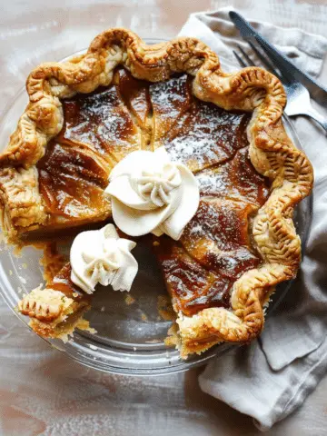 Salted Maple Pie