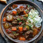 Slow Cooker Classic Beef and Vegetable Stew