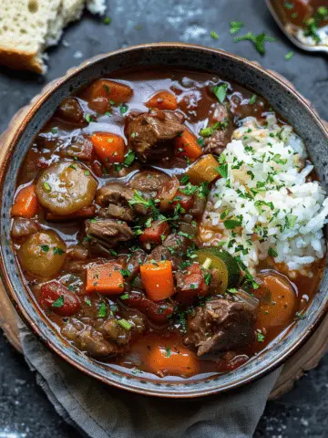 Slow Cooker Classic Beef and Vegetable Stew