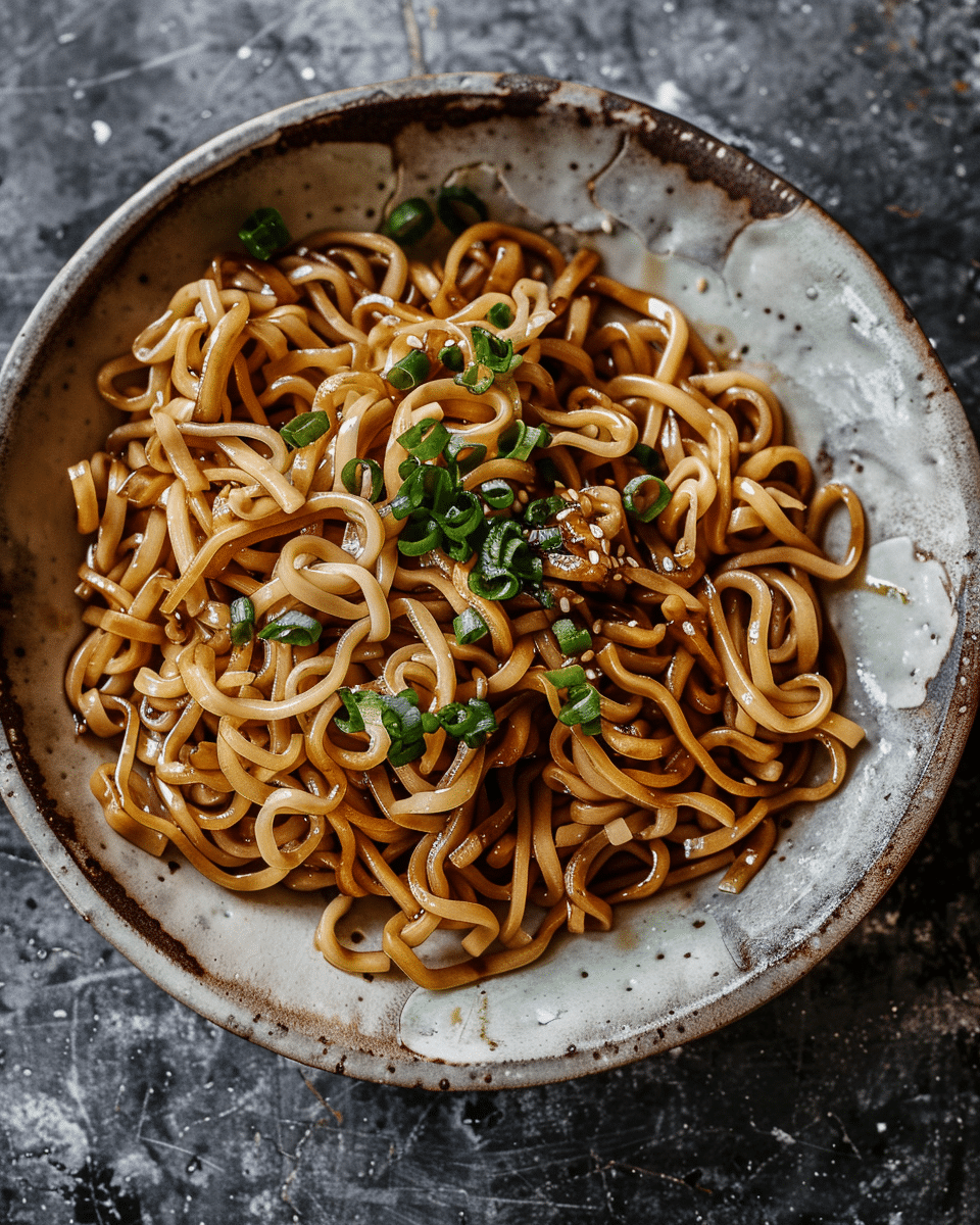 Soy Sauce Pan-Fried Noodles