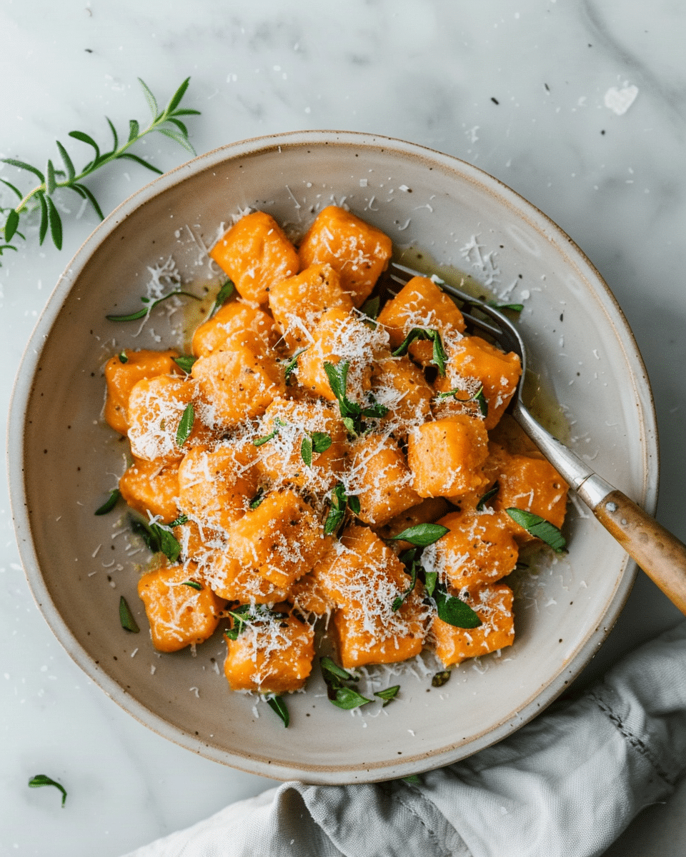 Sweet Potato Gnocchi
