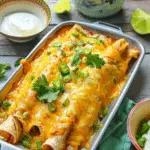 Tender & Cheesy Chicken Enchiladas