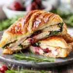 Turkey Cranberry Croissant Panini