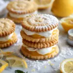 Vegan Gluten‑Free Lemon Sandwich Cookies with Zesty Lemon Curd