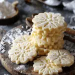 Whipped Shortbread Cookies