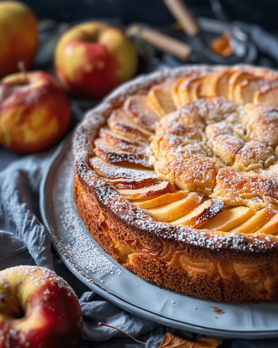Apple Kuchen (German Apple Cake)